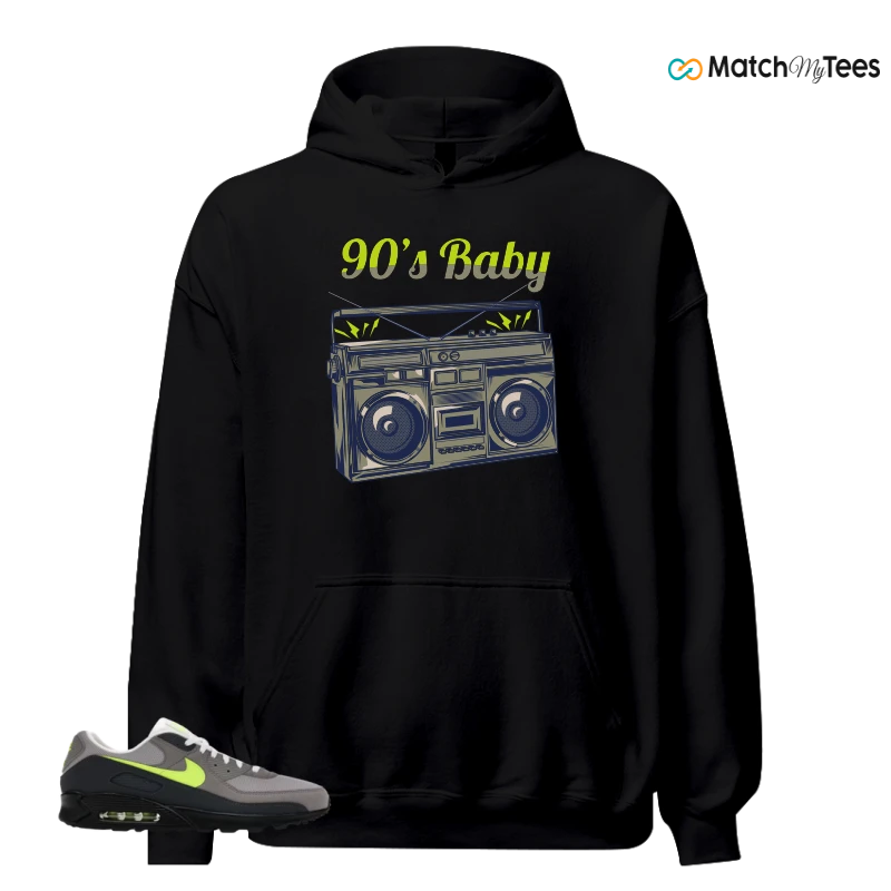 NIKE AIR MAX 90 NEON SNEAKER Matching Tees hoodie
