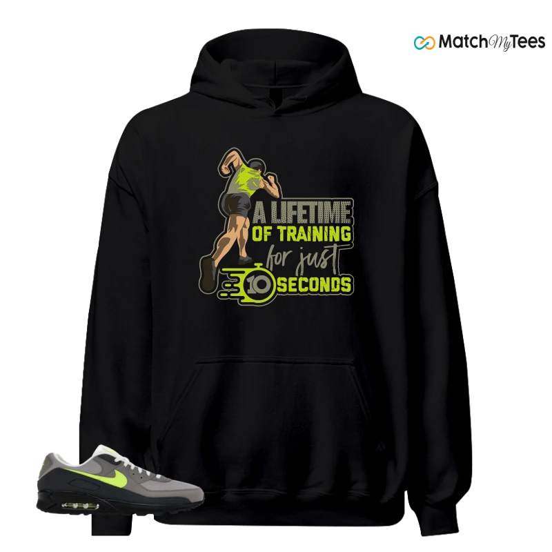 NIKE AIR MAX 90 NEON SNEAKER Matching Tees hoodie