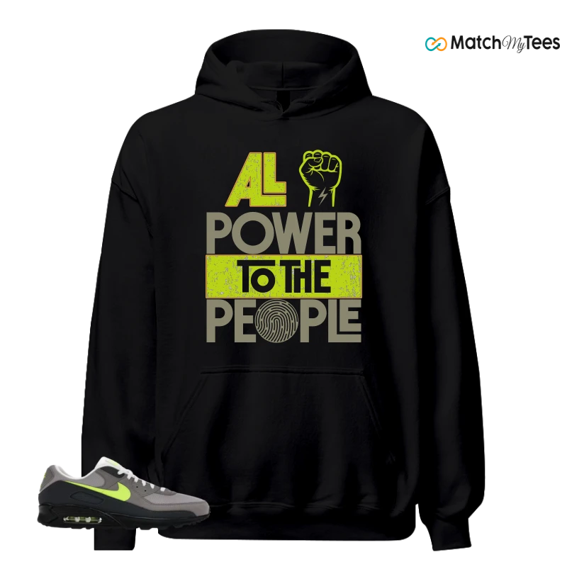 NIKE AIR MAX 90 NEON SNEAKER Matching Tees hoodie