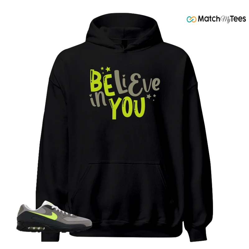 NIKE AIR MAX 90 NEON SNEAKER Matching Tees hoodie