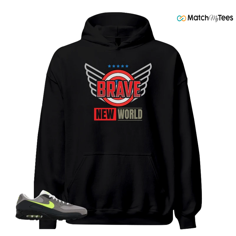 NIKE AIR MAX 90 NEON SNEAKER Matching Tees hoodie