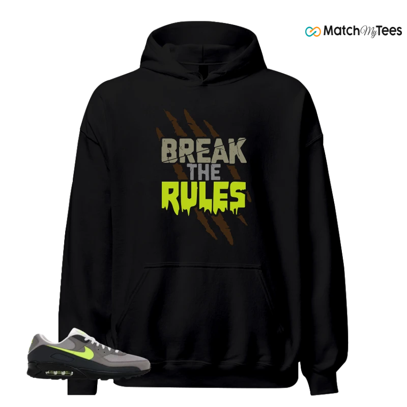 NIKE AIR MAX 90 NEON SNEAKER Matching Tees hoodie