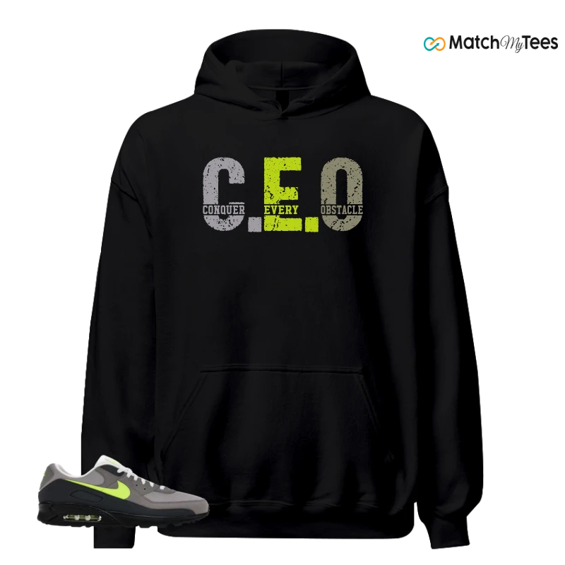 NIKE AIR MAX 90 NEON SNEAKER Matching Tees hoodie