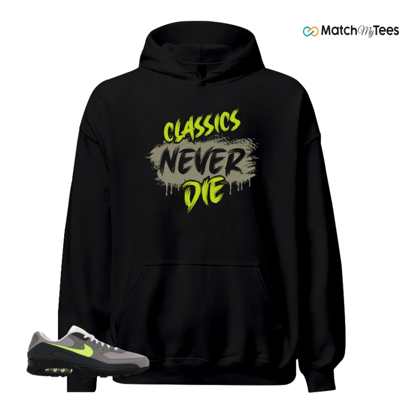 NIKE AIR MAX 90 NEON SNEAKER Matching Tees hoodie