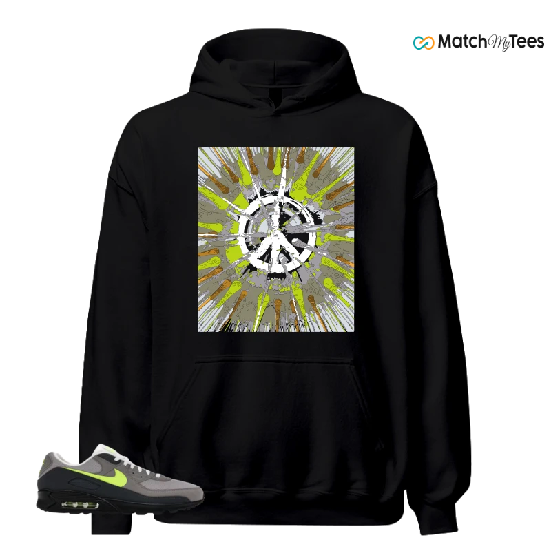 NIKE AIR MAX 90 NEON SNEAKER Matching Tees hoodie