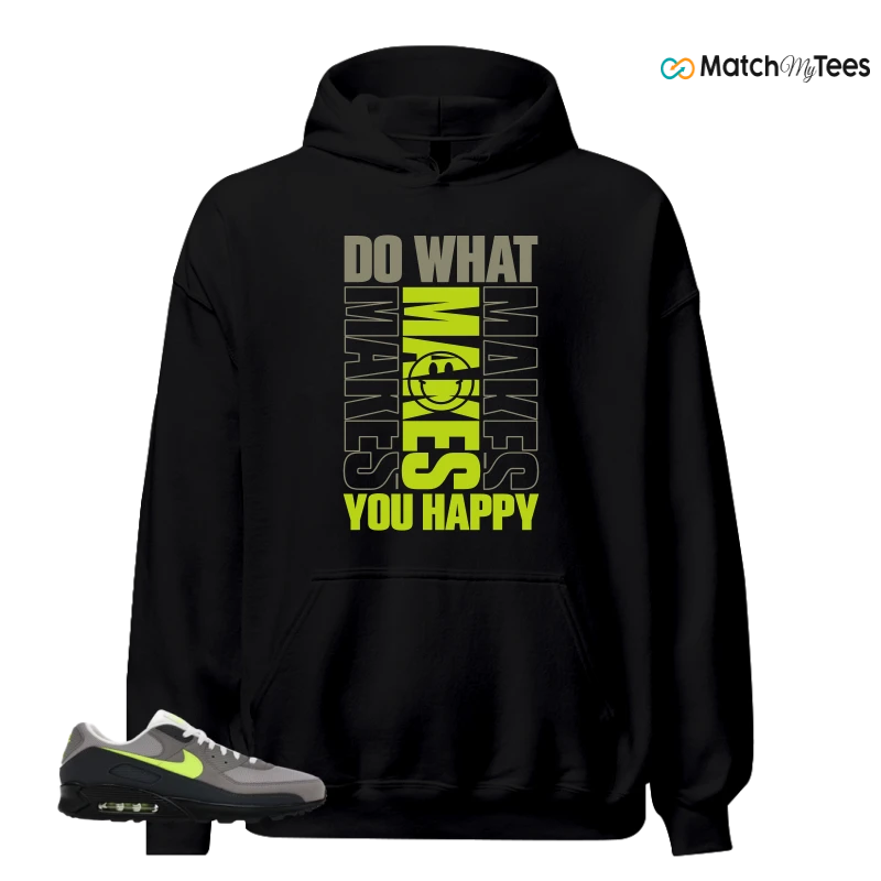 NIKE AIR MAX 90 NEON SNEAKER Matching Tees hoodie