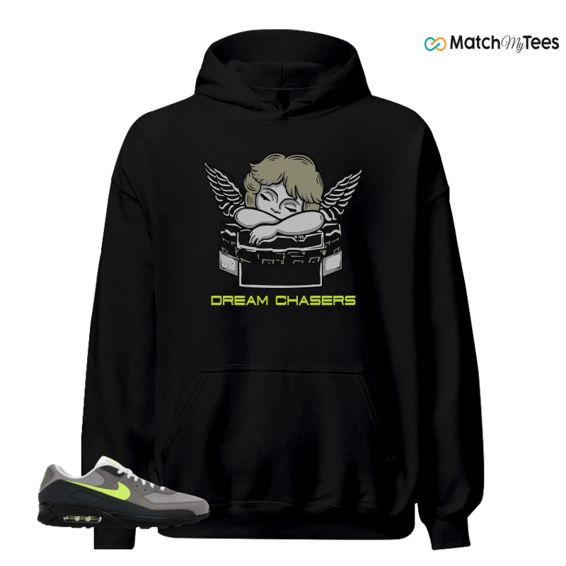 NIKE AIR MAX 90 NEON SNEAKER Matching Tees hoodie
