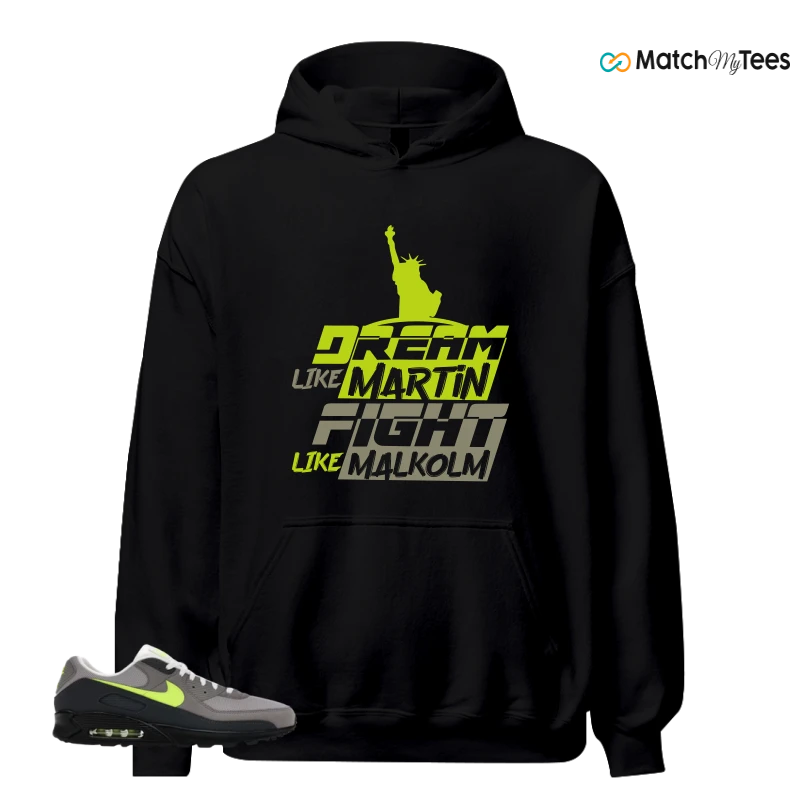 NIKE AIR MAX 90 NEON SNEAKER Matching Tees hoodie