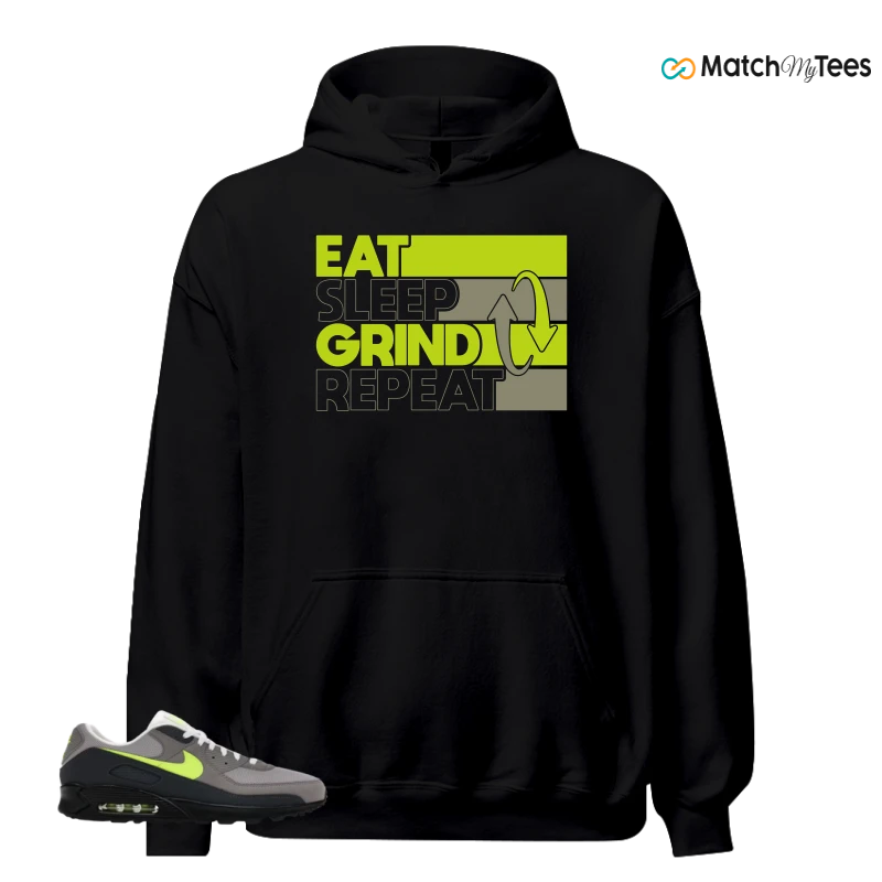 NIKE AIR MAX 90 NEON SNEAKER Matching Tees hoodie