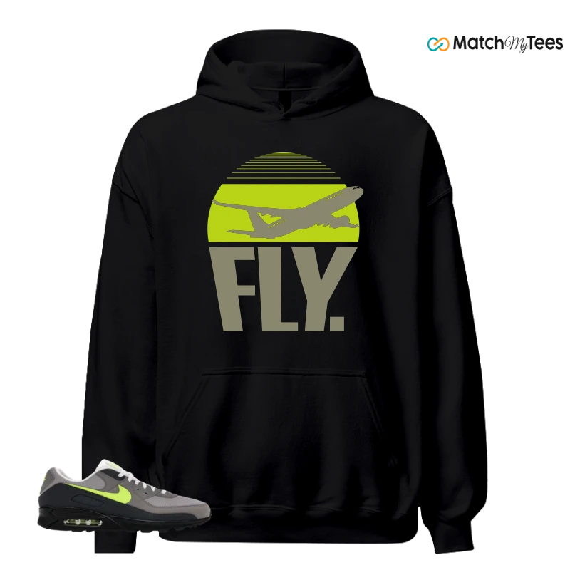 NIKE AIR MAX 90 NEON SNEAKER Matching Tees hoodie