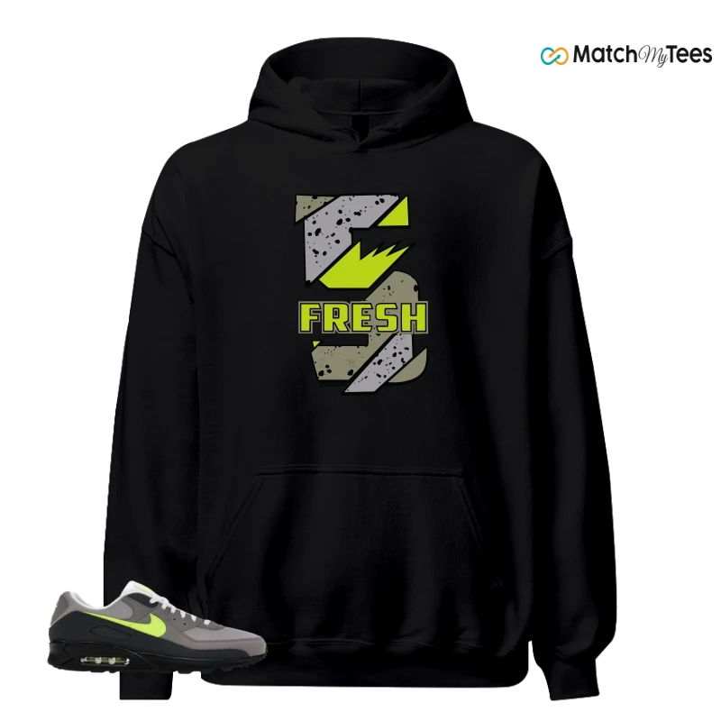 NIKE AIR MAX 90 NEON SNEAKER Matching Tees hoodie