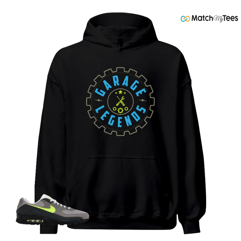 NIKE AIR MAX 90 NEON SNEAKER Matching Tees hoodie