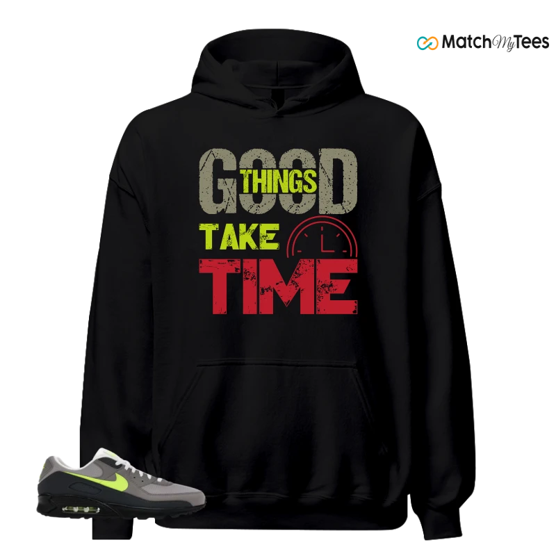 NIKE AIR MAX 90 NEON SNEAKER Matching Tees hoodie