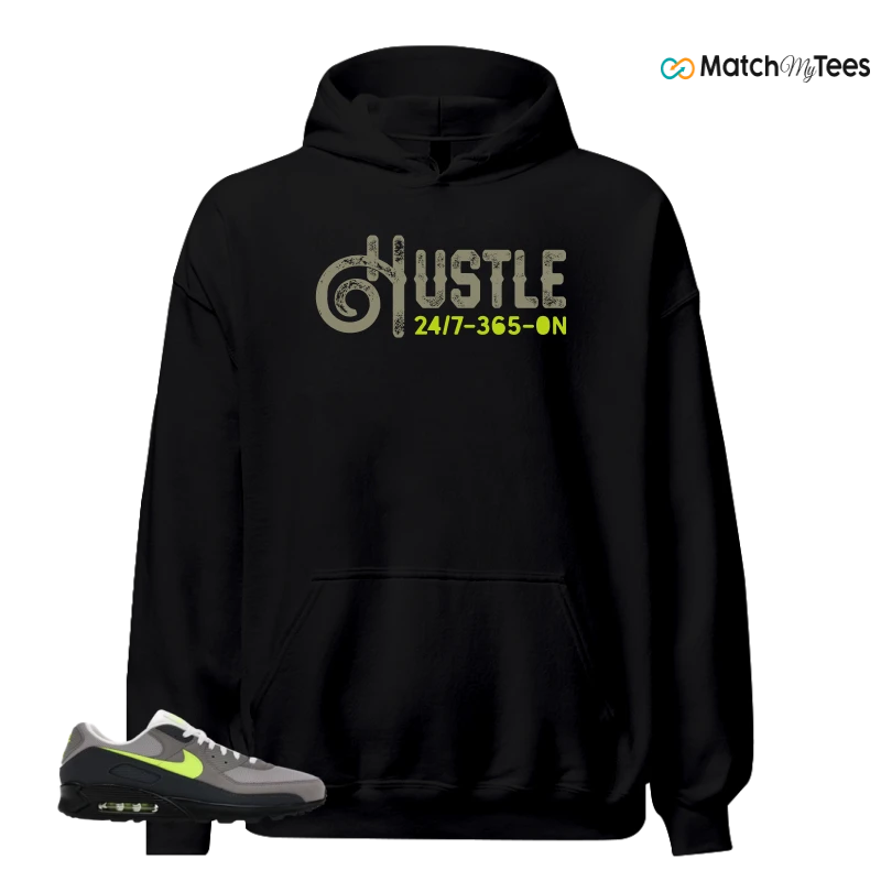NIKE AIR MAX 90 NEON SNEAKER Matching Tees hoodie