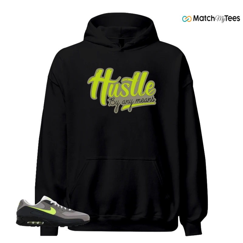 NIKE AIR MAX 90 NEON SNEAKER Matching Tees hoodie