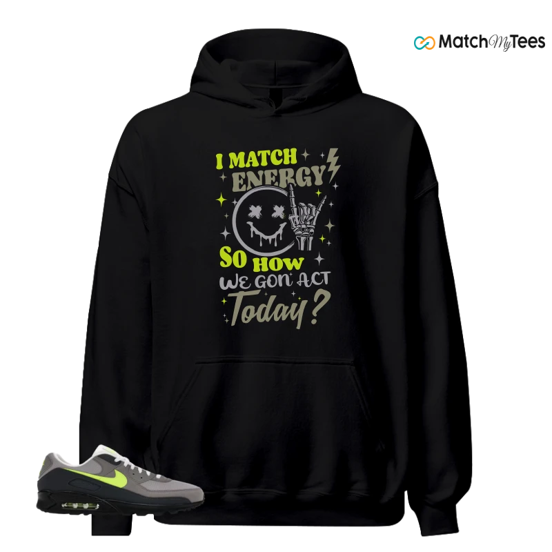 NIKE AIR MAX 90 NEON SNEAKER Matching Tees hoodie
