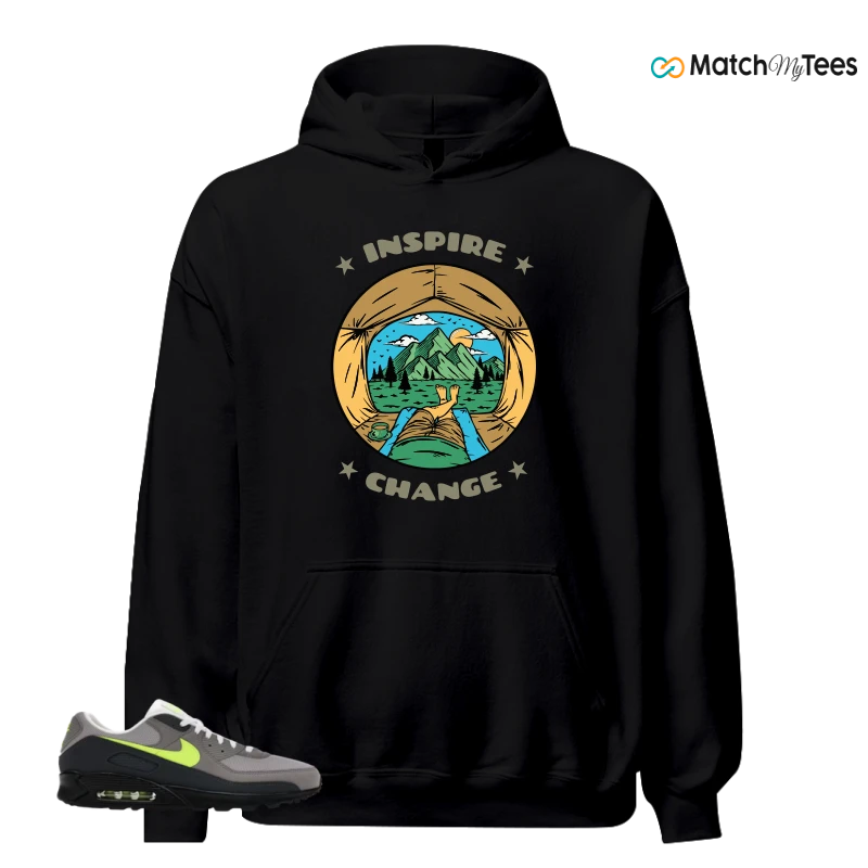 NIKE AIR MAX 90 NEON SNEAKER Matching Tees hoodie