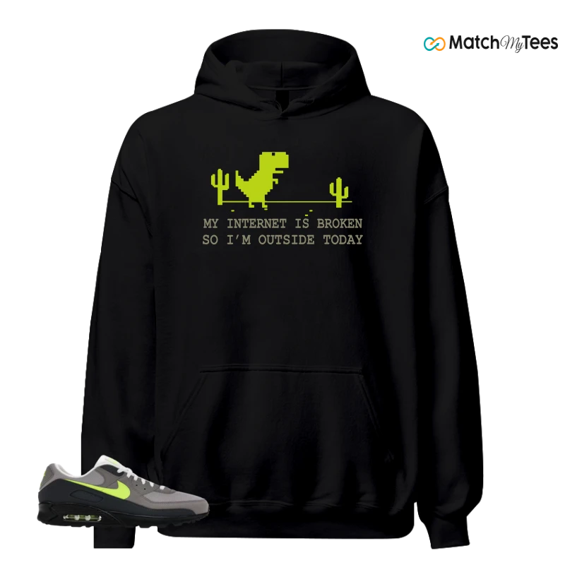 NIKE AIR MAX 90 NEON SNEAKER Matching Tees hoodie