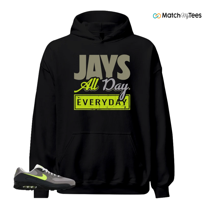NIKE AIR MAX 90 NEON SNEAKER Matching Tees hoodie
