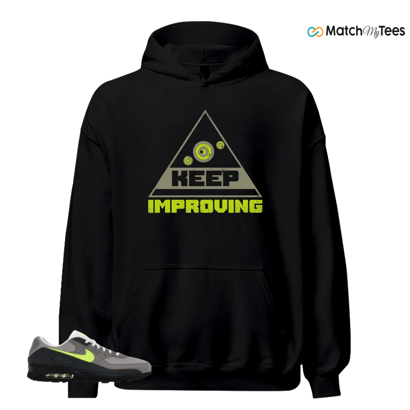 NIKE AIR MAX 90 NEON SNEAKER Matching Tees hoodie