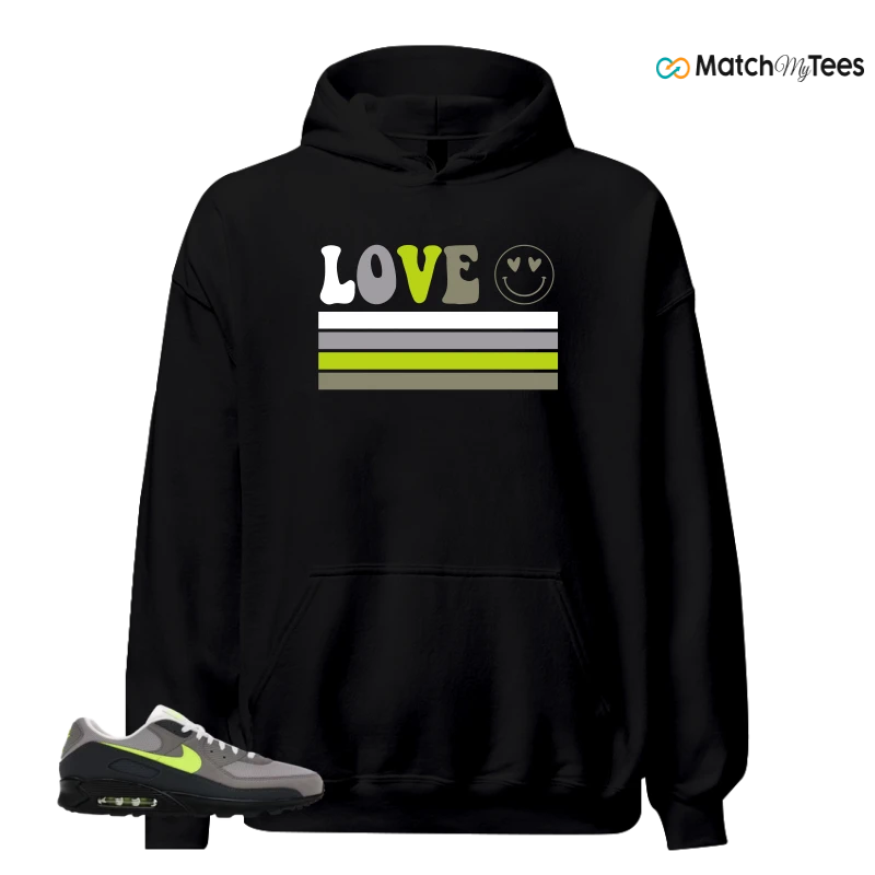 NIKE AIR MAX 90 NEON SNEAKER Matching Tees hoodie