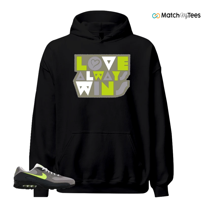 NIKE AIR MAX 90 NEON SNEAKER Matching Tees hoodie