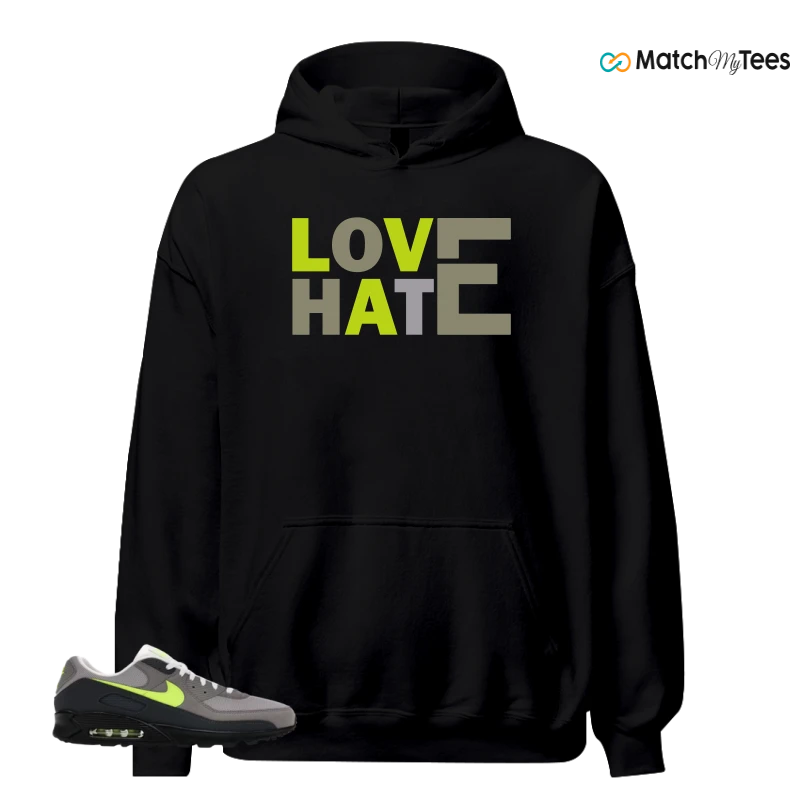 NIKE AIR MAX 90 NEON SNEAKER Matching Tees hoodie