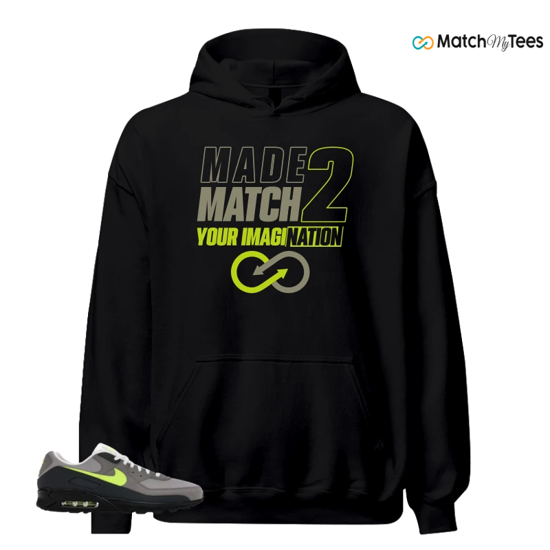 NIKE AIR MAX 90 NEON SNEAKER Matching Tees hoodie