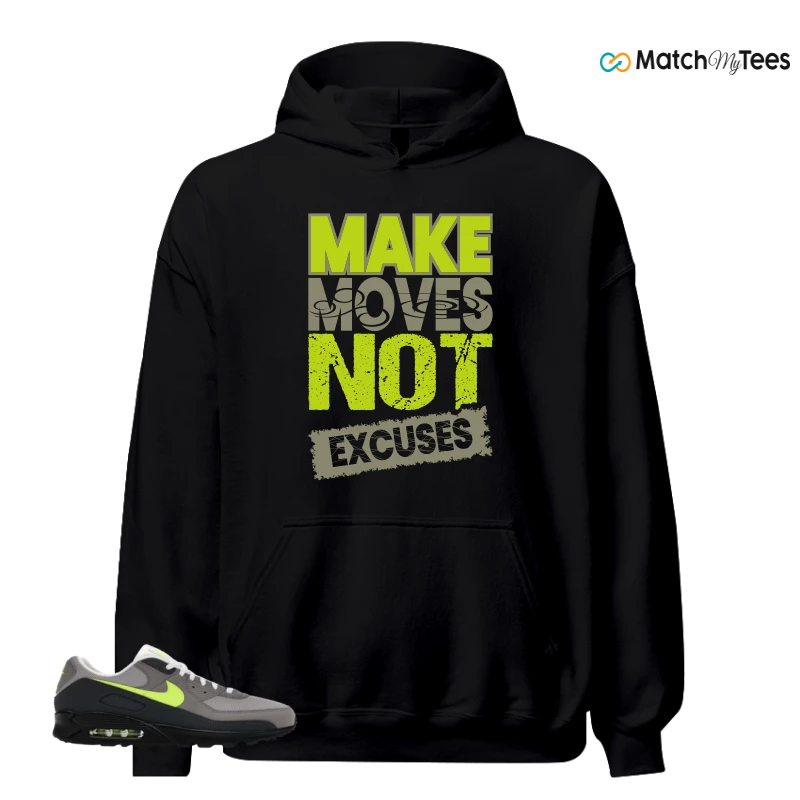 NIKE AIR MAX 90 NEON SNEAKER Matching Tees hoodie