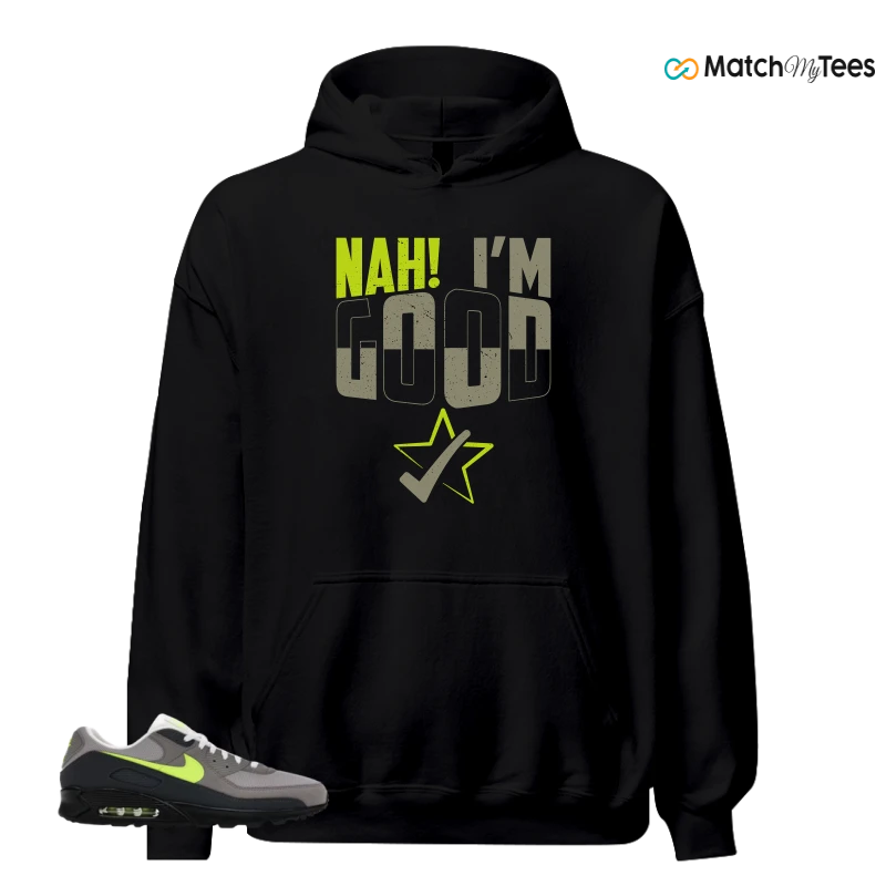 NIKE AIR MAX 90 NEON SNEAKER Matching Tees hoodie