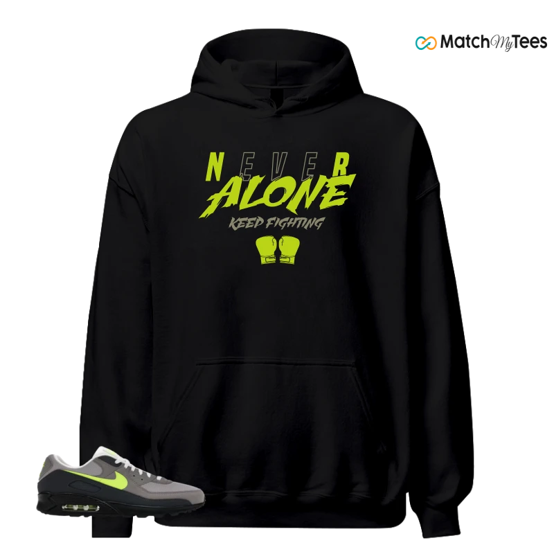 NIKE AIR MAX 90 NEON SNEAKER Matching Tees hoodie