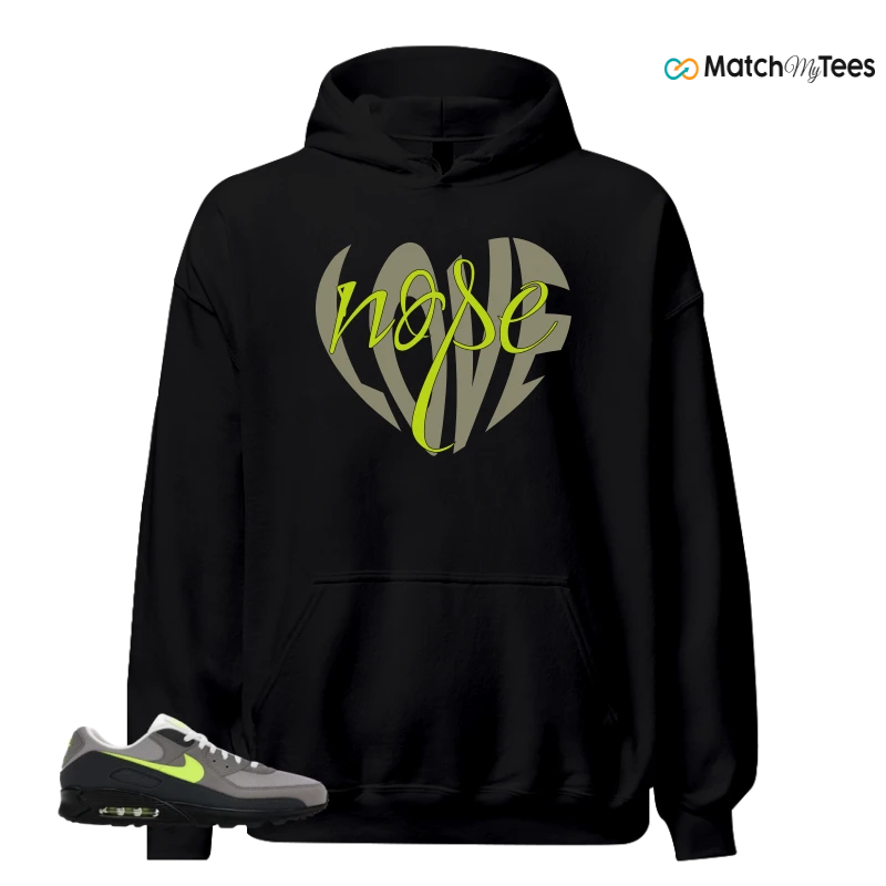 NIKE AIR MAX 90 NEON SNEAKER Matching Tees hoodie