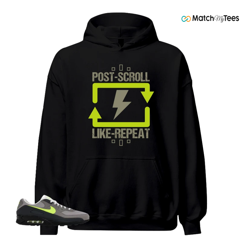 NIKE AIR MAX 90 NEON SNEAKER Matching Tees hoodie