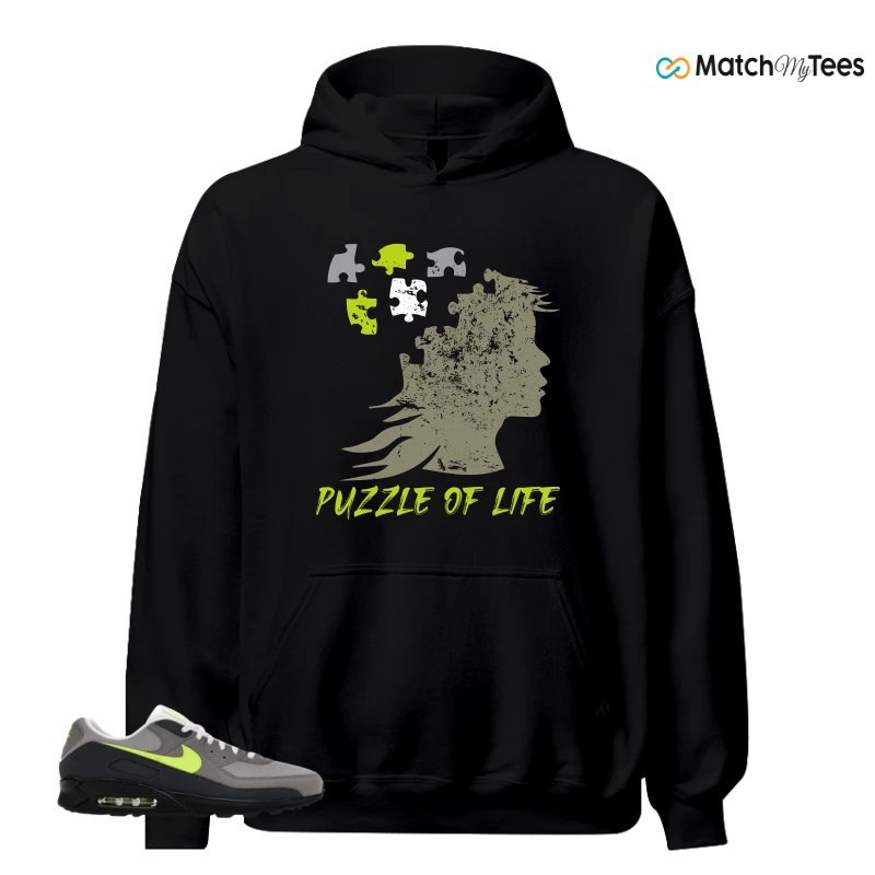NIKE AIR MAX 90 NEON SNEAKER Matching Tees hoodie