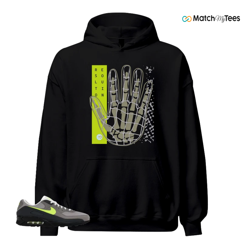 NIKE AIR MAX 90 NEON SNEAKER Matching Tees hoodie