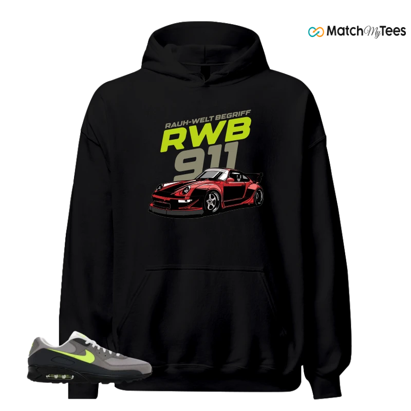 NIKE AIR MAX 90 NEON SNEAKER Matching Tees hoodie