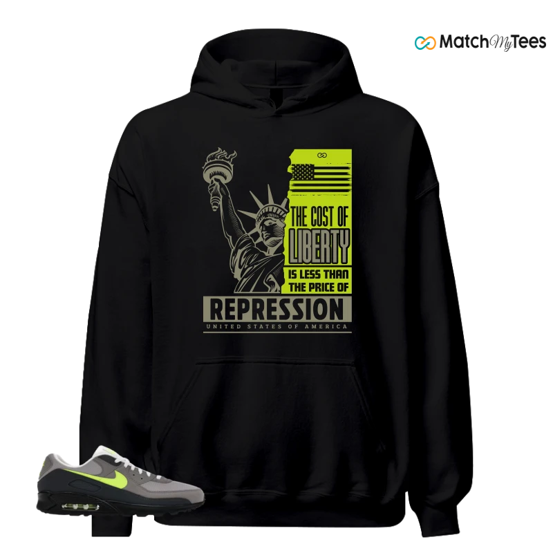 NIKE AIR MAX 90 NEON SNEAKER Matching Tees hoodie