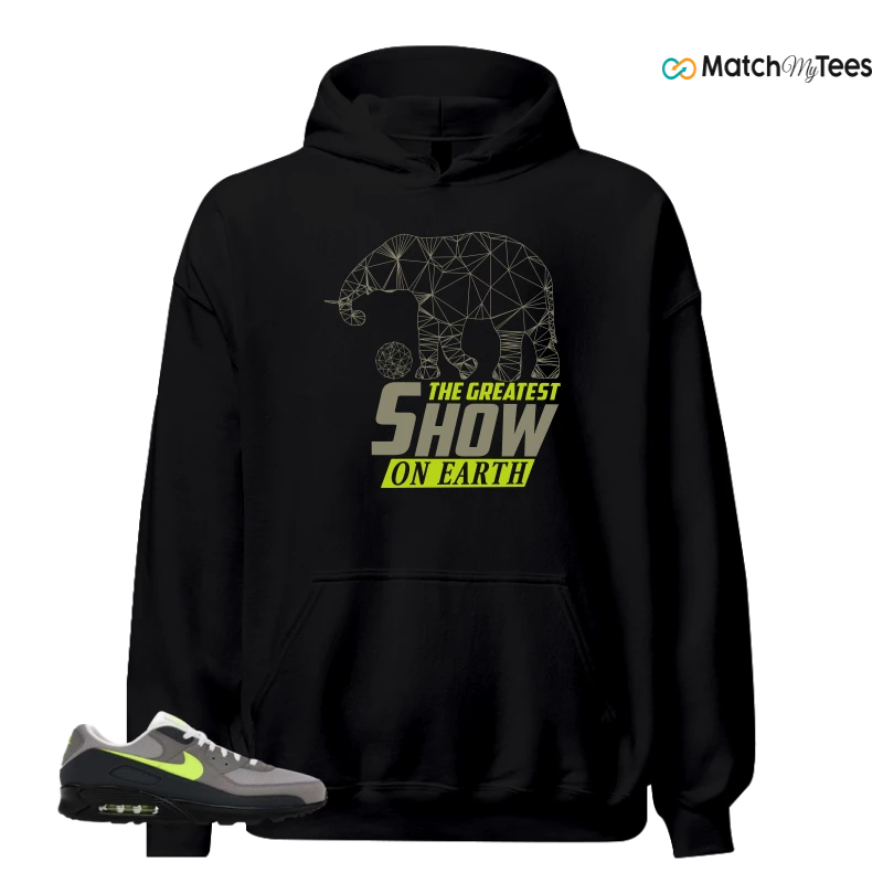 NIKE AIR MAX 90 NEON SNEAKER Matching Tees hoodie