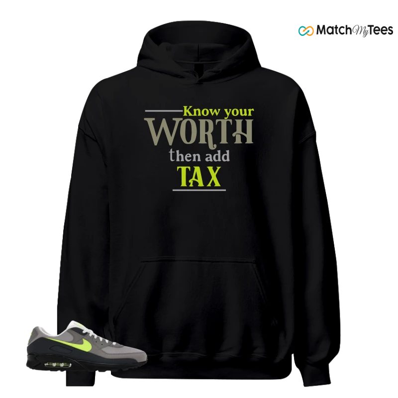 NIKE AIR MAX 90 NEON SNEAKER Matching Tees hoodie