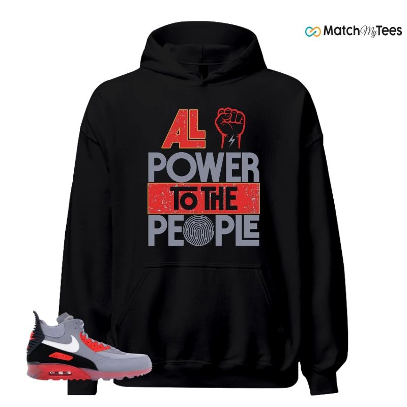 NIKE AIR MAX 90 SNEAKERBOOT ICE WOLF GREY INFRARED SNEAKER Matching Tees hoodie