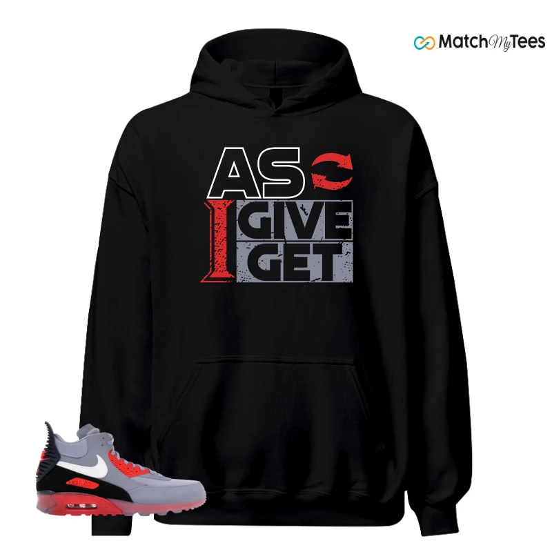 NIKE AIR MAX 90 SNEAKERBOOT ICE WOLF GREY INFRARED SNEAKER Matching Tees hoodie