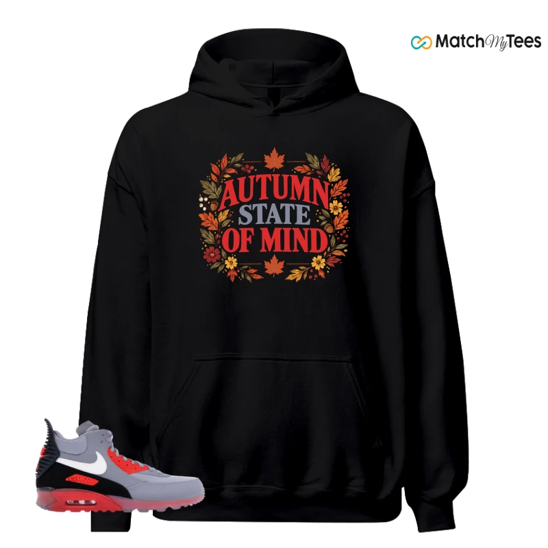 NIKE AIR MAX 90 SNEAKERBOOT ICE WOLF GREY INFRARED SNEAKER Matching Tees hoodie