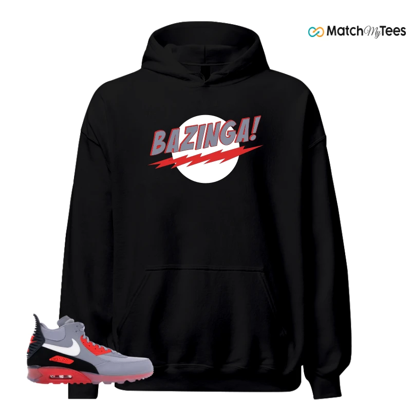 NIKE AIR MAX 90 SNEAKERBOOT ICE WOLF GREY INFRARED SNEAKER Matching Tees hoodie