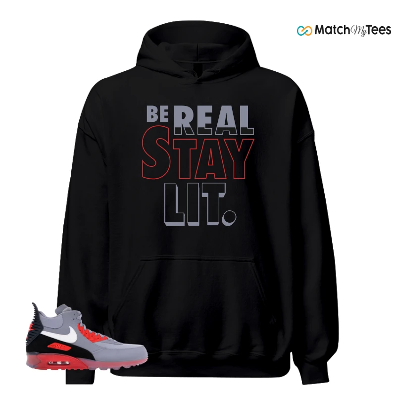 NIKE AIR MAX 90 SNEAKERBOOT ICE WOLF GREY INFRARED SNEAKER Matching Tees hoodie
