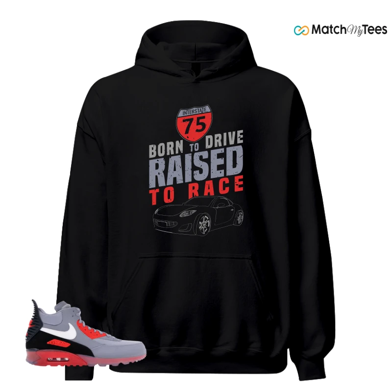 NIKE AIR MAX 90 SNEAKERBOOT ICE WOLF GREY INFRARED SNEAKER Matching Tees hoodie