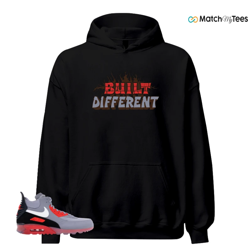 NIKE AIR MAX 90 SNEAKERBOOT ICE WOLF GREY INFRARED SNEAKER Matching Tees hoodie
