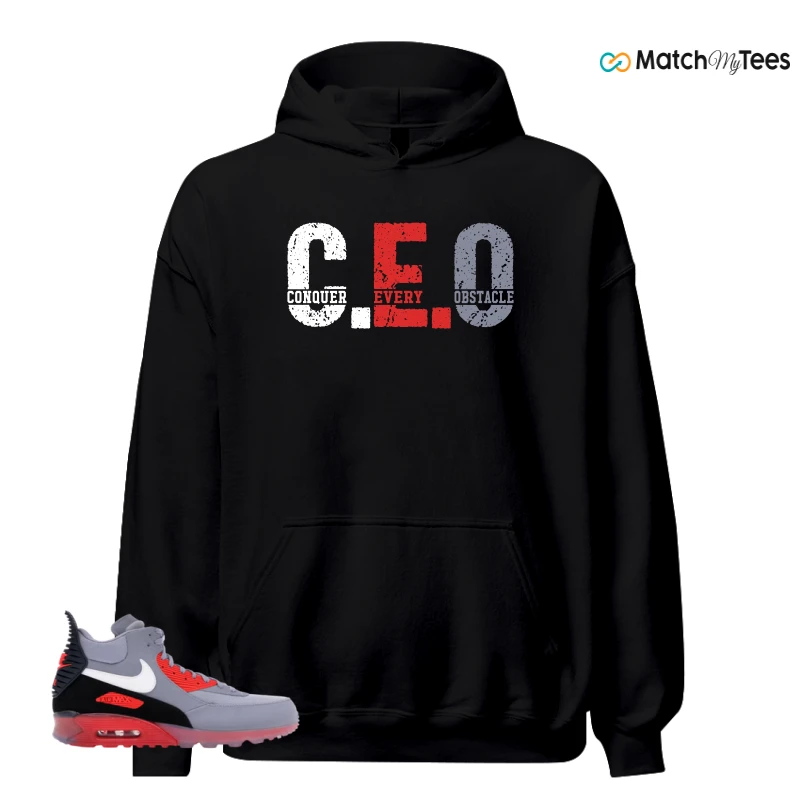 NIKE AIR MAX 90 SNEAKERBOOT ICE WOLF GREY INFRARED SNEAKER Matching Tees hoodie