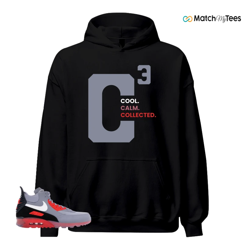 NIKE AIR MAX 90 SNEAKERBOOT ICE WOLF GREY INFRARED SNEAKER Matching Tees hoodie
