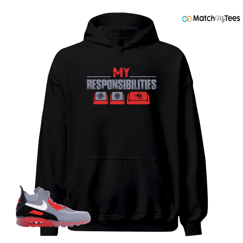 NIKE AIR MAX 90 SNEAKERBOOT ICE WOLF GREY INFRARED SNEAKER Matching Tees hoodie