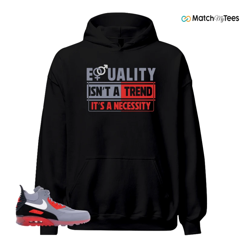 NIKE AIR MAX 90 SNEAKERBOOT ICE WOLF GREY INFRARED SNEAKER Matching Tees hoodie